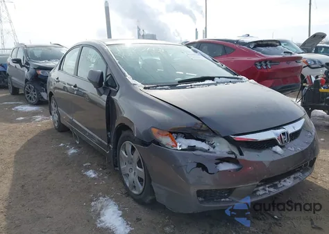 2009 Honda Civic Ex z USA, uszkodzony, nr VIN 19XFA16869E048858